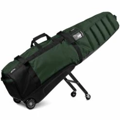 Sun Mountain Clubglider Meridian Travel Bag -Golf Promotion Store sun mountain 2024 clubglider meridian travel cover green black itempicture