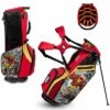 Team Effort Marvel Iron Man Caddie Carry Hybrid Bag -Golf Promotion Store team effort marvel caddie carry hybrid bag iron man itempicture