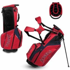 Team Effort MLB Caddie Carry Hybrid Bag -Golf Promotion Store team effort mlb caddie carry hybrid bag los angeles angels itempicture