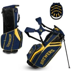 Team Effort MLB Caddie Carry Hybrid Bag -Golf Promotion Store team effort mlb caddie carry hybrid bag milwaukee brewers itempicture