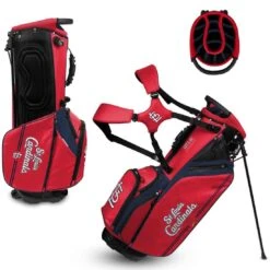 Team Effort MLB Caddie Carry Hybrid Bag -Golf Promotion Store team effort mlb caddie carry hybrid bag st louis cardinals itempicture