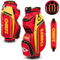 Team Effort NFL Bucket III Cooler Cart Bag -Golf Promotion Store team effort nfl bucket 3 cooler cart bag kansas city chiefs itempicture