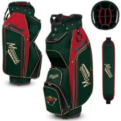 Team Effort NHL Bucket III Cooler Cart Bag -Golf Promotion Store team effort nhl bucket 3 cooler cart bag minnesota wild itempicture