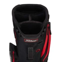 Titleist 2022 Players 4 Stand Bag -Golf Promotion Store titleist 2021 players 4 stand bag black black red top cuff
