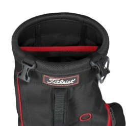 Titleist Carry Bag -Golf Promotion Store titleist 2023 carry bag black black red top itempicture