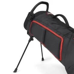 Titleist Premium Carry Bag -Golf Promotion Store titleist 2023 premium carry bag black black red legs itempicture