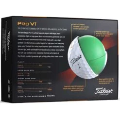 Titleist Pro V1 High Number Golf Balls -Golf Promotion Store titleist 2023 pro v1 golf balls back itempicture