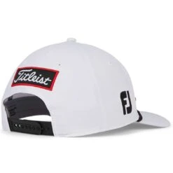 Titleist Tour Rope Hat -Golf Promotion Store titleist 2023 tour rope hat white black back itempicture