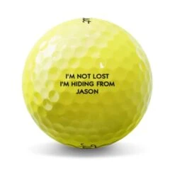 Titleist TruFeel Yellow Personalized Golf Balls -Golf Promotion Store titleist personalized sample trufeel yellow 2023 itempicture