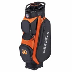 Wilson Staff Wilson NFL Cart Bag 27 Wilson Staff Wilson NFL Cart Bag -Golf Promotion Store wilson 2021 nfl cart bag cincinnati bengals itempicture