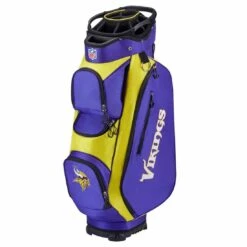 Wilson Staff Wilson NFL Cart Bag 36 Wilson Staff Wilson NFL Cart Bag -Golf Promotion Store wilson 2021 nfl cart bag minnesota vikings itempicture
